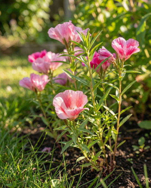 Godetia Mixed Single Flowered (Clarkia amoena) – annual flower seeds from SeedsChoice