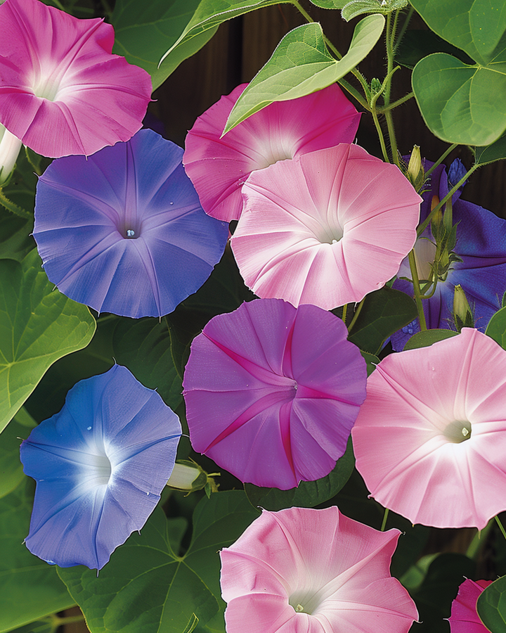 Climber Mixed Colors seeds (Ipomoea purpurea) – annual climber