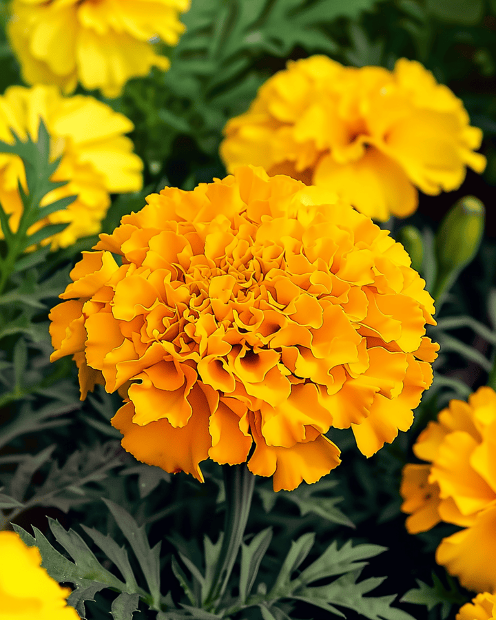 African Marigold Maximix Mix 25 Cm seeds (Tagetes erecta) – annual flower