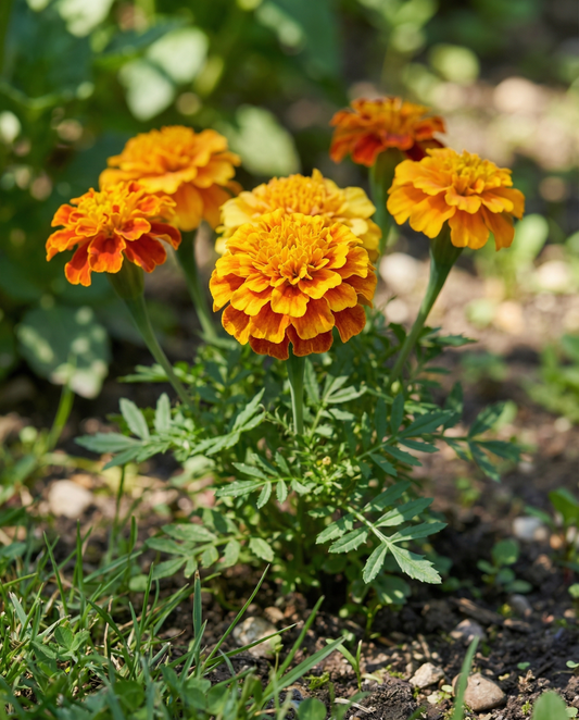 African Marigold Maximix Mix 25 Cm (Tagetes erecta) – annual flower seeds from SeedsChoice