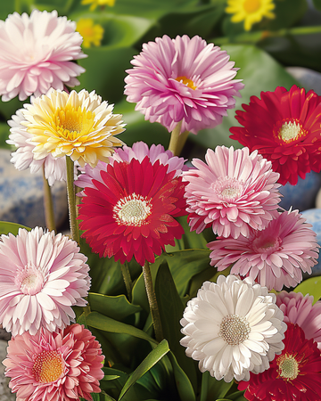 Daisy Large Flowered Mixed seeds (Bellis perennis) – biennial flower