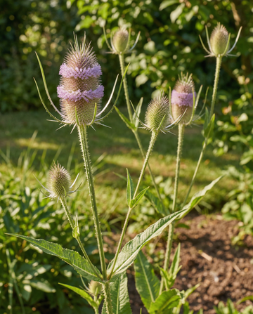 Fuller Teasel (Dipsacus sativus) – biennial flower seeds from SeedsChoice