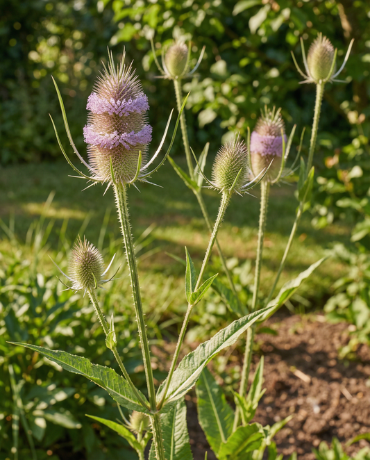 Fuller Teasel (Dipsacus sativus) – biennial flower seeds from SeedsChoice