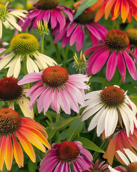 Coneflower Seeds Paradiso Perennial Echinacea Purpurea Mix