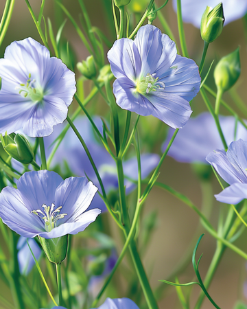 Blue Flax seeds (Linum perenne) – perennial flower