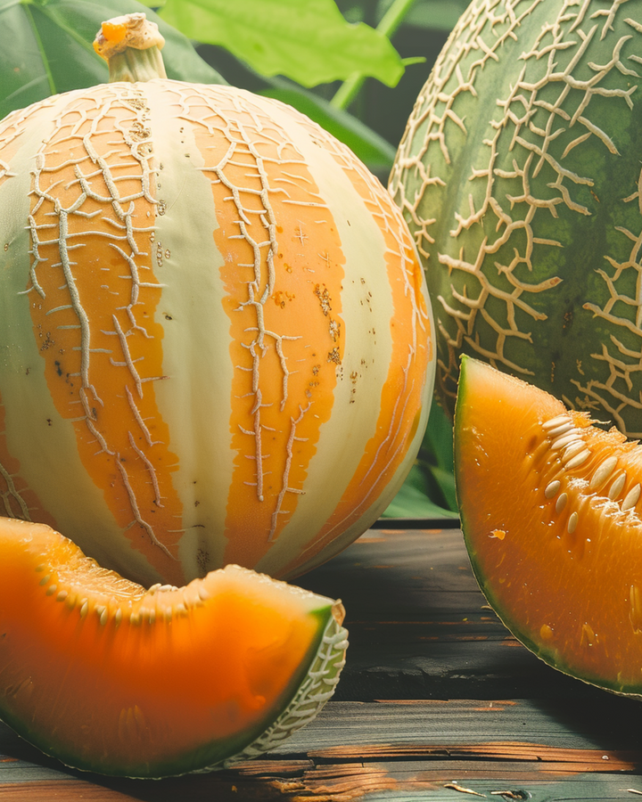 Melon Orange Pineapple seeds (Cucumis melo) – annual vegetable
