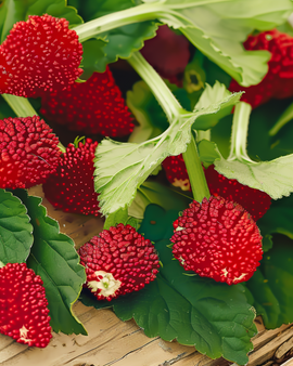 Strawberry Spinach Seeds Chenopodium Capitatum Annual Vegetable