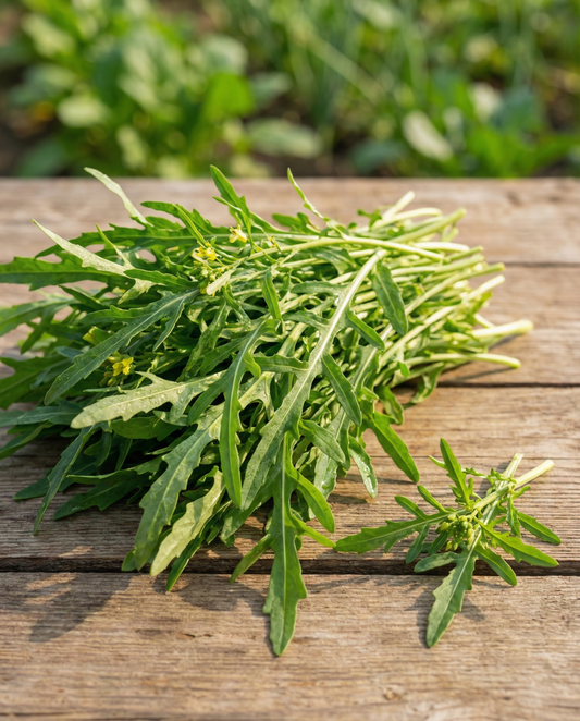 Wild Rocket Leaf Green (Diplotaxis tenuifolia) – perennial vegetable seeds from SeedsChoice