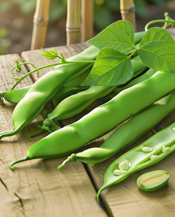 Climbing Bean Raadsheer 25g (Phaseolus vulgaris) – annual climber seeds from SeedsChoice