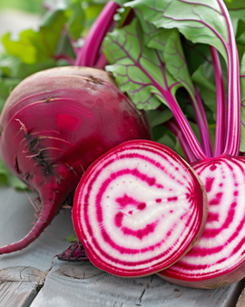Chioggia Beetroot Seeds Beta Vulgaris Annual Variety