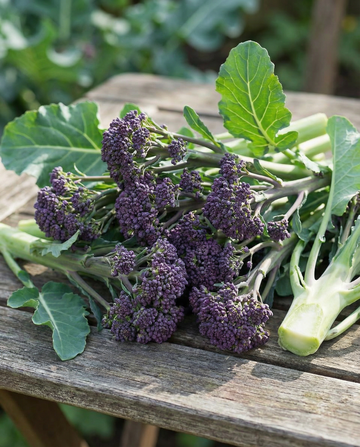 Purple Sprouting Broccoli Summer (Brassica oleracea) – annual sprouting seeds from SeedsChoice
