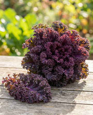 Curly Kale Scarlet Purple (Brassica oleracea) – annual vegetable seeds from SeedsChoice