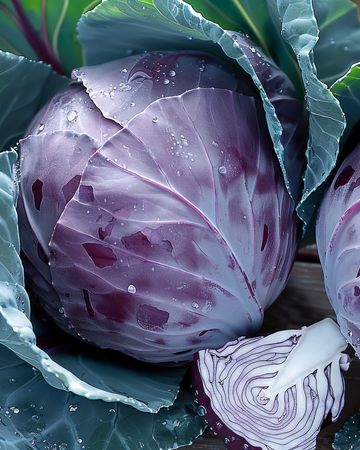 Red Cabbage Langedijker Allervroegste seeds (Brassica oleracea) – annual vegetable