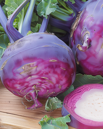 Kohlrabi Blaro seeds (Brassica oleracea) – annual vegetable