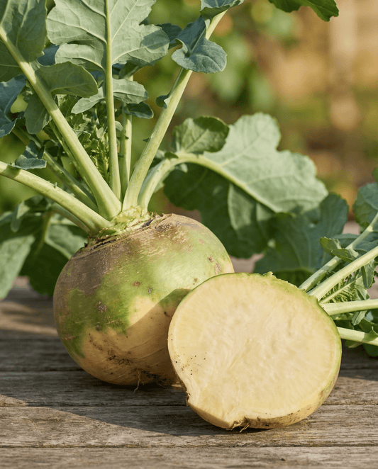 Swede Wilhelmsburger Greentop (Brassica napus) – annual vegetable seeds from SeedsChoice
