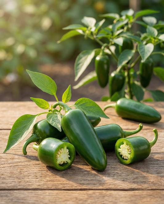 Jalapeno Pepper (Capsicum annuum) – annual vegetable seeds from SeedsChoice
