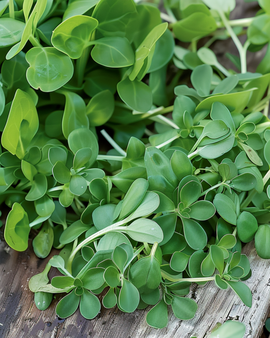 Purslane Seeds Portulaca Oleracea Annual Vegetable Leaf Crop