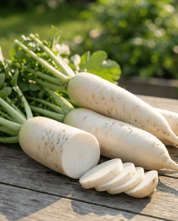 Radish April Cross F1 (Raphanus sativus) – annual vegetable seeds from SeedsChoice