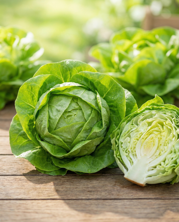 Lettuce Hilde Ii (Lactuca sativa) – annual vegetable seeds from SeedsChoice