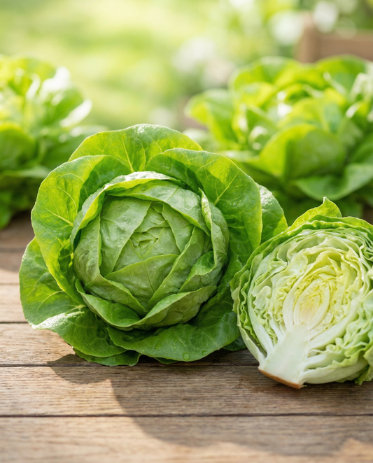 Lettuce Hilde Ii (Lactuca sativa) – annual vegetable seeds from SeedsChoice