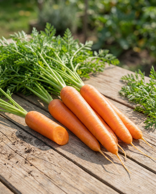 Carrot Amsterdam 2 Early Harvest (Daucus carota) – annual vegetable seeds from SeedsChoice