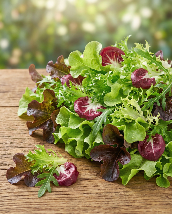 French Salad Mesclun seeds – organic annual mix