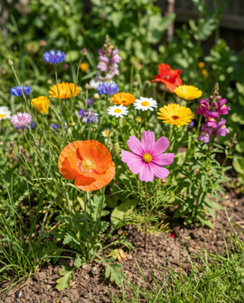 Friendly Flowers Seeds Annual Flower Mix 25 M2 Low Growing
