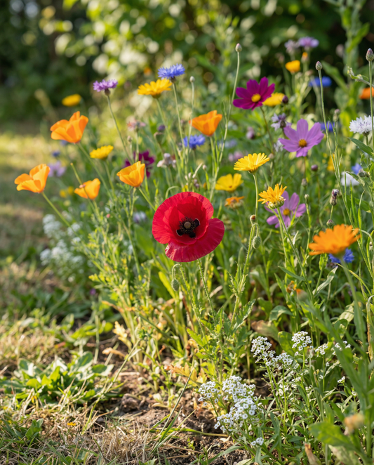 Friendly Mix 25 M2 Coverage 20 Varieties – annual flower seeds from SeedsChoice