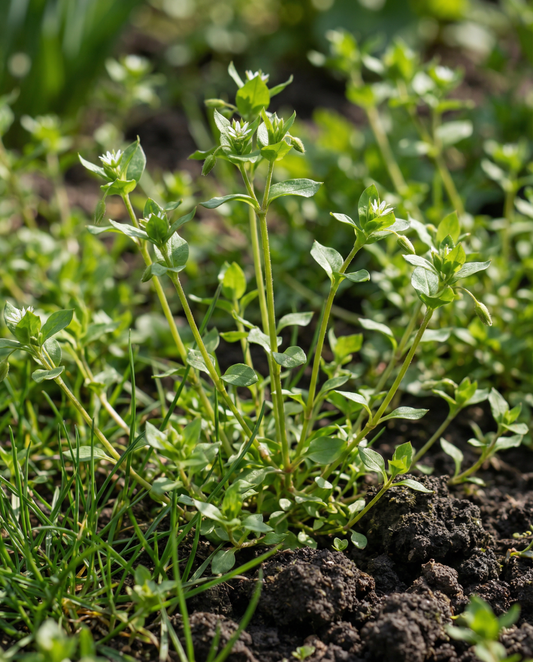 Chickweed (Stellaria media) – annual herb seeds from SeedsChoice