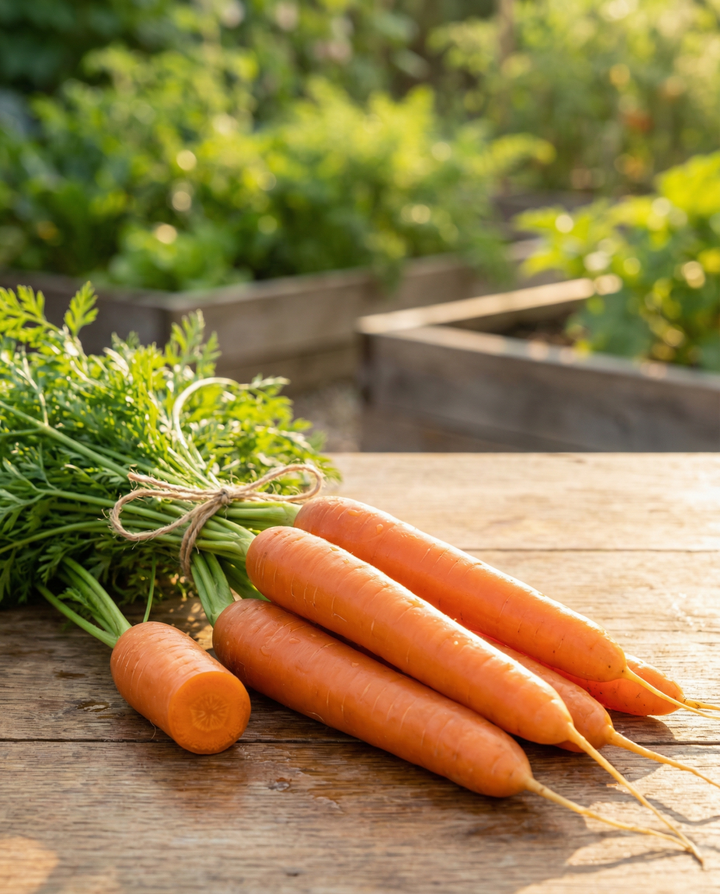 Carrot Tape Nantes 2 seeds (Daucus carota) – annual seed tape