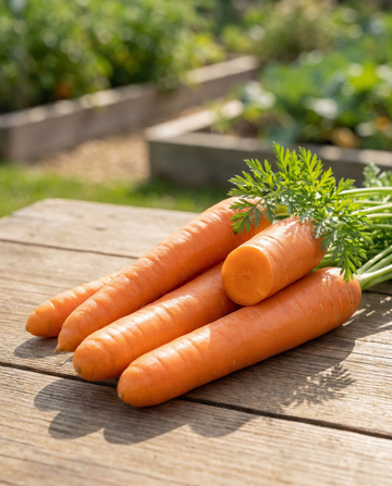 Carrot Tape Nantes 2 (Daucus carota) – annual seed tape seeds from SeedsChoice