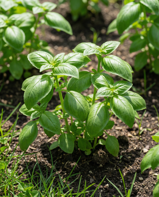 Sweet Basil Pads 4 Pack (Ocimum basilicum) – annual seed pads seeds from SeedsChoice