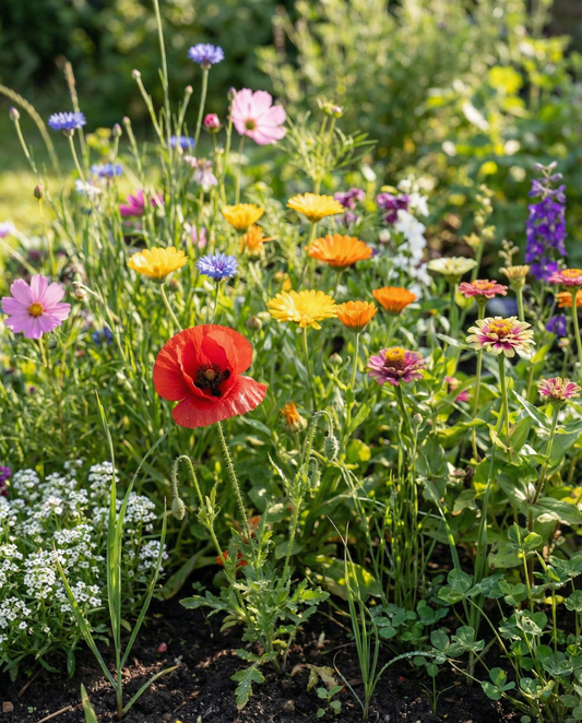 Summer Mixture 25m² Coverage Mix – annual flower seeds from SeedsChoice