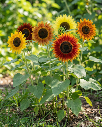 Ornamental Sunflower Multicolor Mix seeds (Helianthus annuus) – annual flower