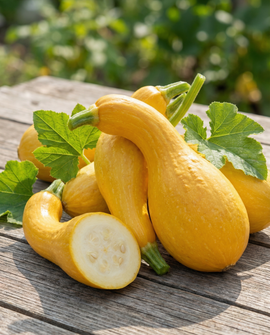 Early Summer Crookneck Squash Seeds Cucurbita Pepo Annual